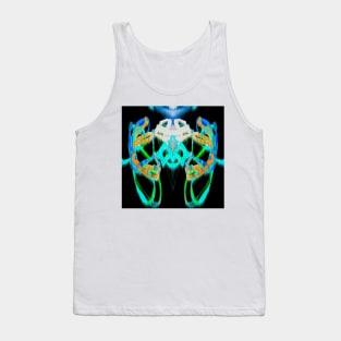 interplanetary link with all the vibrant colors signs of life in the beyond universe Tank Top